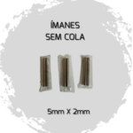 Magnéticos neodimio sem cola (5x2)mm