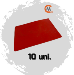 borracha para carimbos ECO – 10 unidades