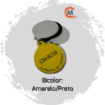 Bicolor Amarelo a abrir em Preto 600x400x1.3mm