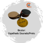 Bicolor Dourado Espelho a abrir em Preto 600x400x1.3mm