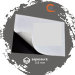 Tela magnética Com Cola de 0.6 mm 300x200