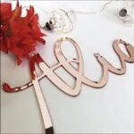 Acrílico espelho Rose Gold 3mm 600X400
