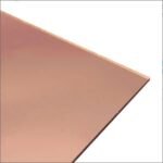Acrílico espelho Rose Gold 3mm 300X200
