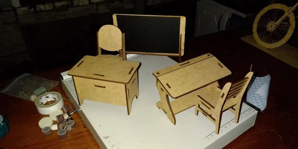 Sala de aula MDF para download gratuito