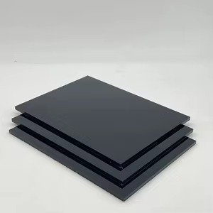 Acrílico Preto Fosco 3mm 300X200