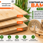 contraplacado de bambu para corte laser
